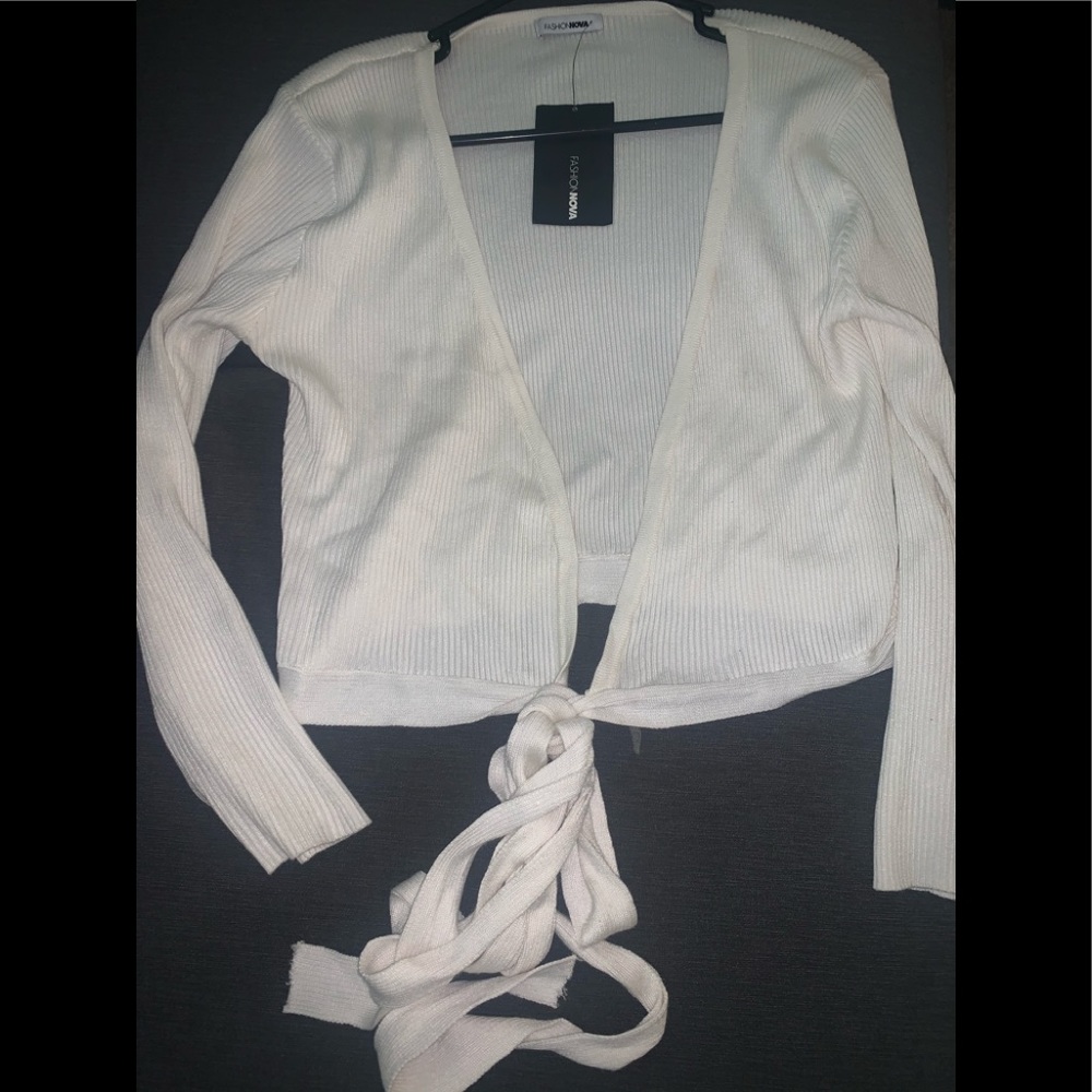 Fashion Nova Wrap Sweater